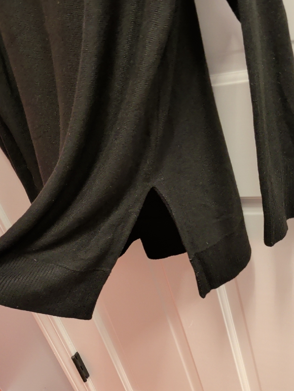 LOFT Black Women's Turtleneck Sweater - Picture 3 of 3